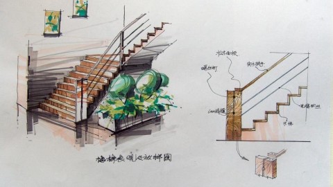 受够了效果图与实景“买家秀”？室内设计方案手绘草图教你每一步把关到毫米